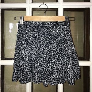 Brandy Melville floral skater skirt
